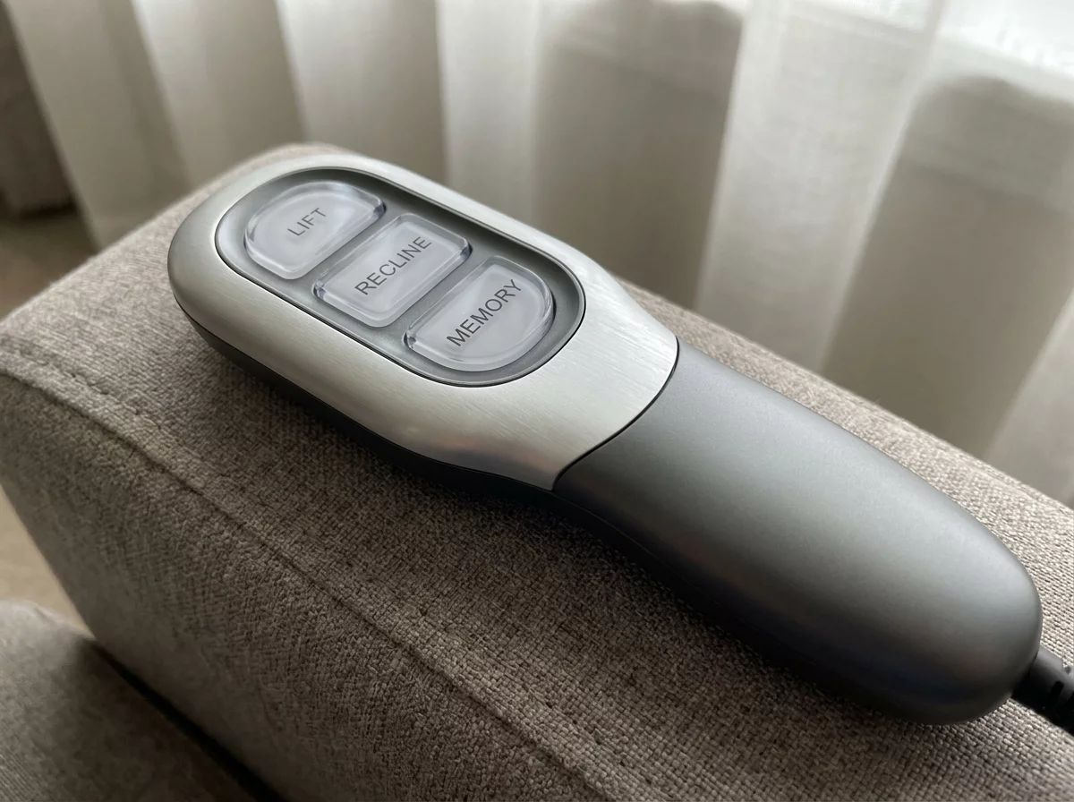 Telecommande du fauteuil releveur